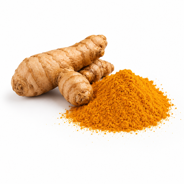 Turmeric root and turmeric powder